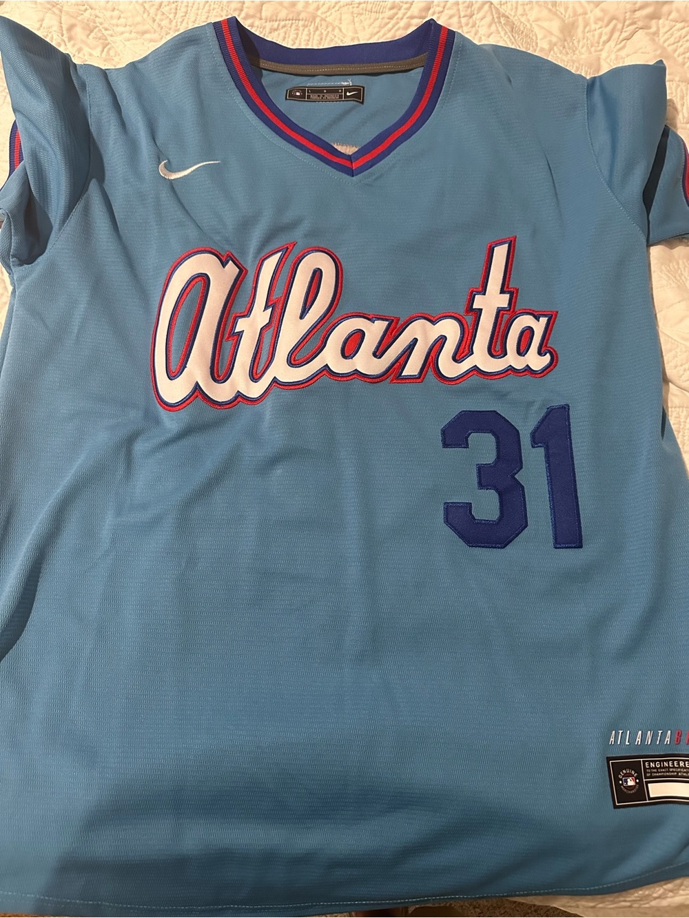 Atlanta Braves Greg Maddox City Connect Jersey